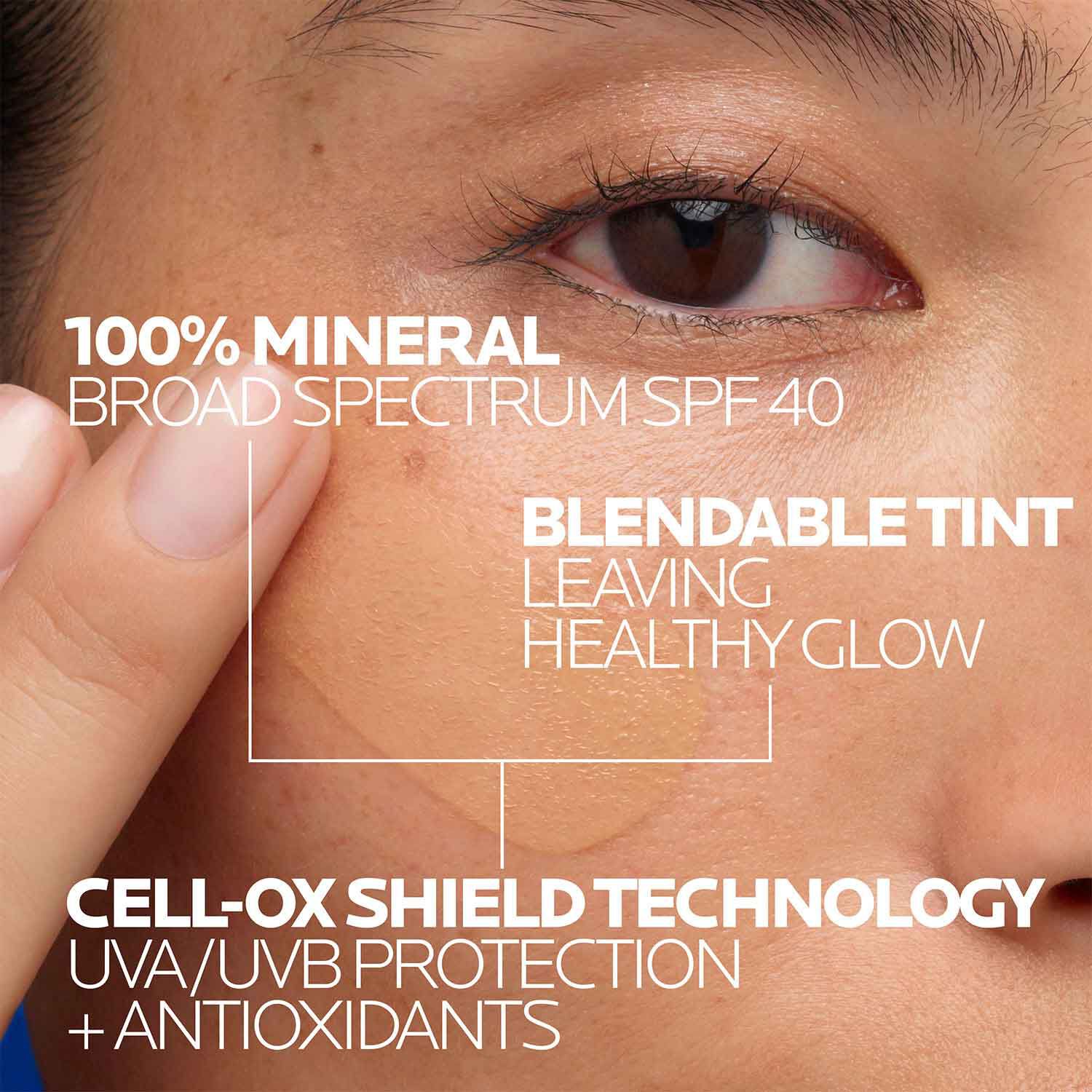 Anthelios Mineral Tinted Sunscreen for Face with SPF - Image 3