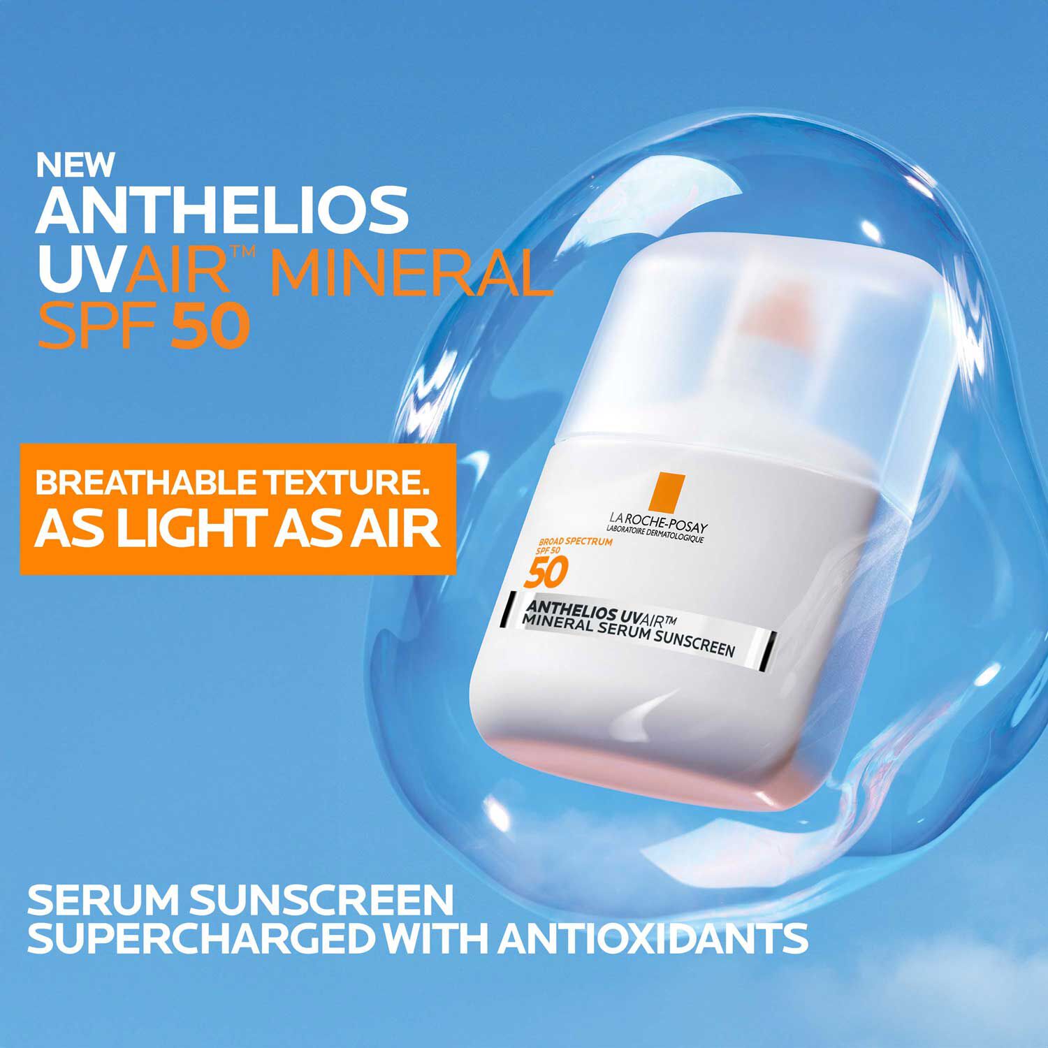 Anthelios UVAir SPF 50 Mineral Serum Sunscreen - Image 2