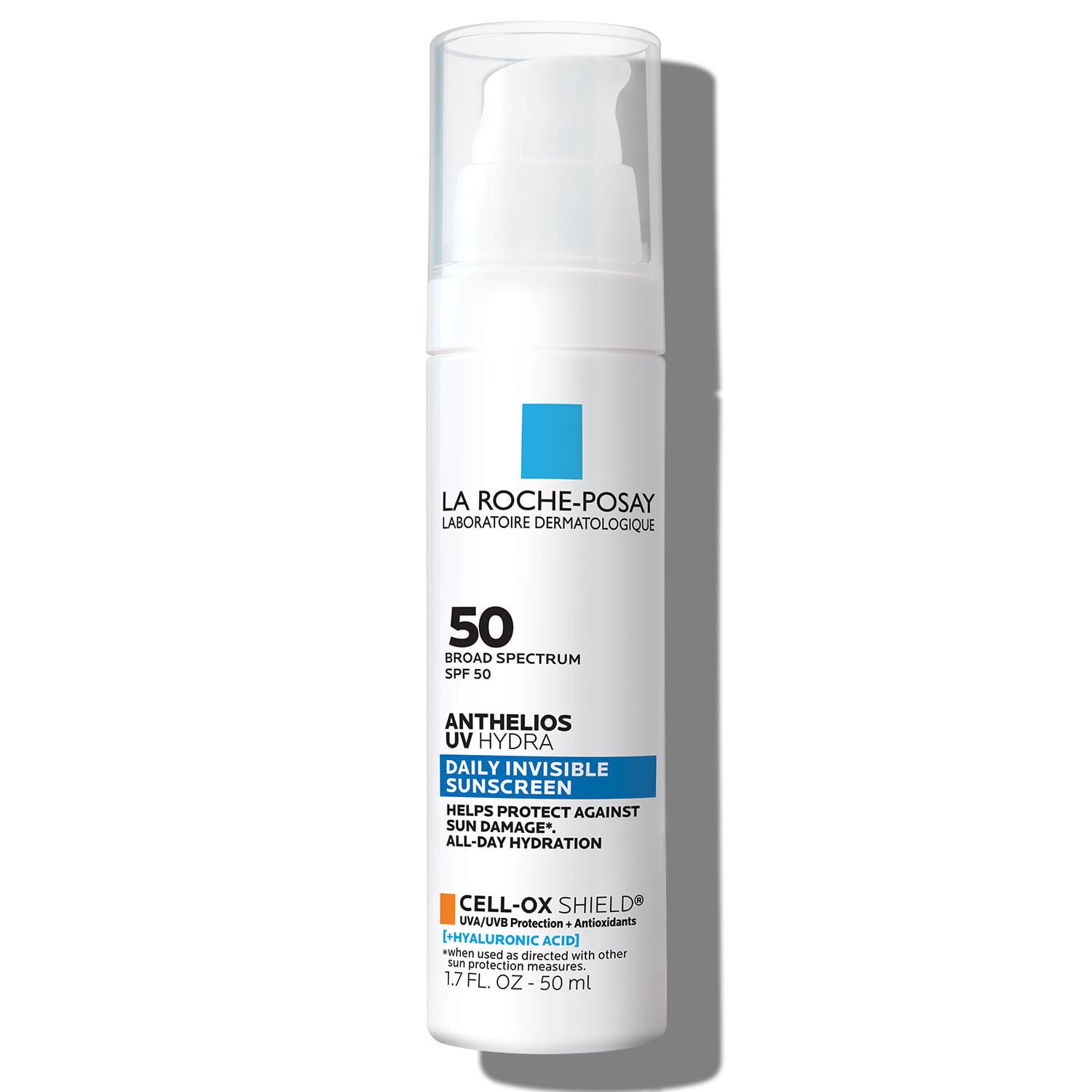 Anthelios UV Hydra Hydrating Face Sunscreen SPF 50 With Hyaluronic Acid - Image 1