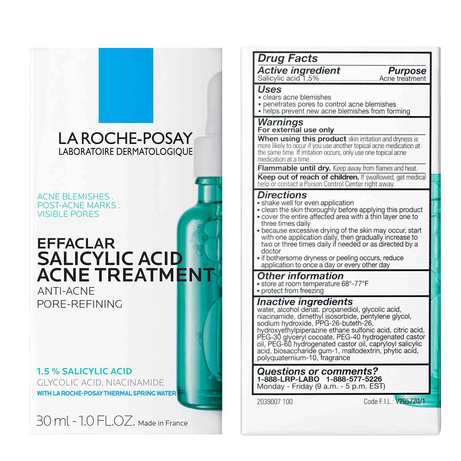 Effaclar Salicylic Acid Acne Treatment Serum - Image 8
