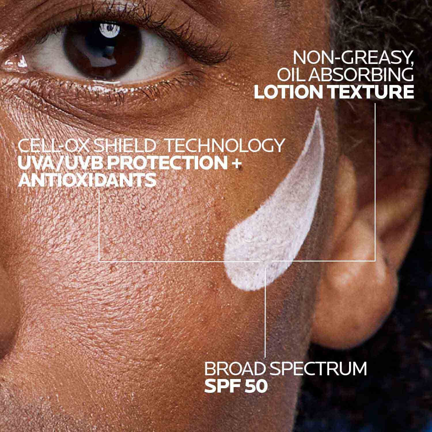 Anthelios UV Hydra Hydrating Face Sunscreen SPF 50 With Hyaluronic Acid - Image 3