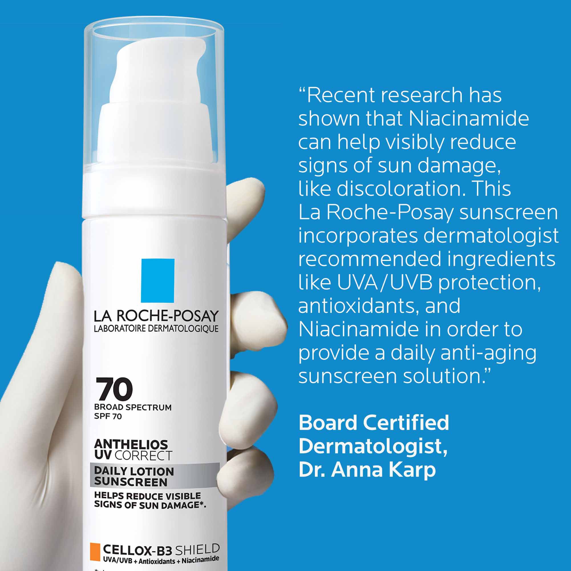 Anthelios UV Correct Face Sunscreen SPF 70 With Niacinamide - Image 7
