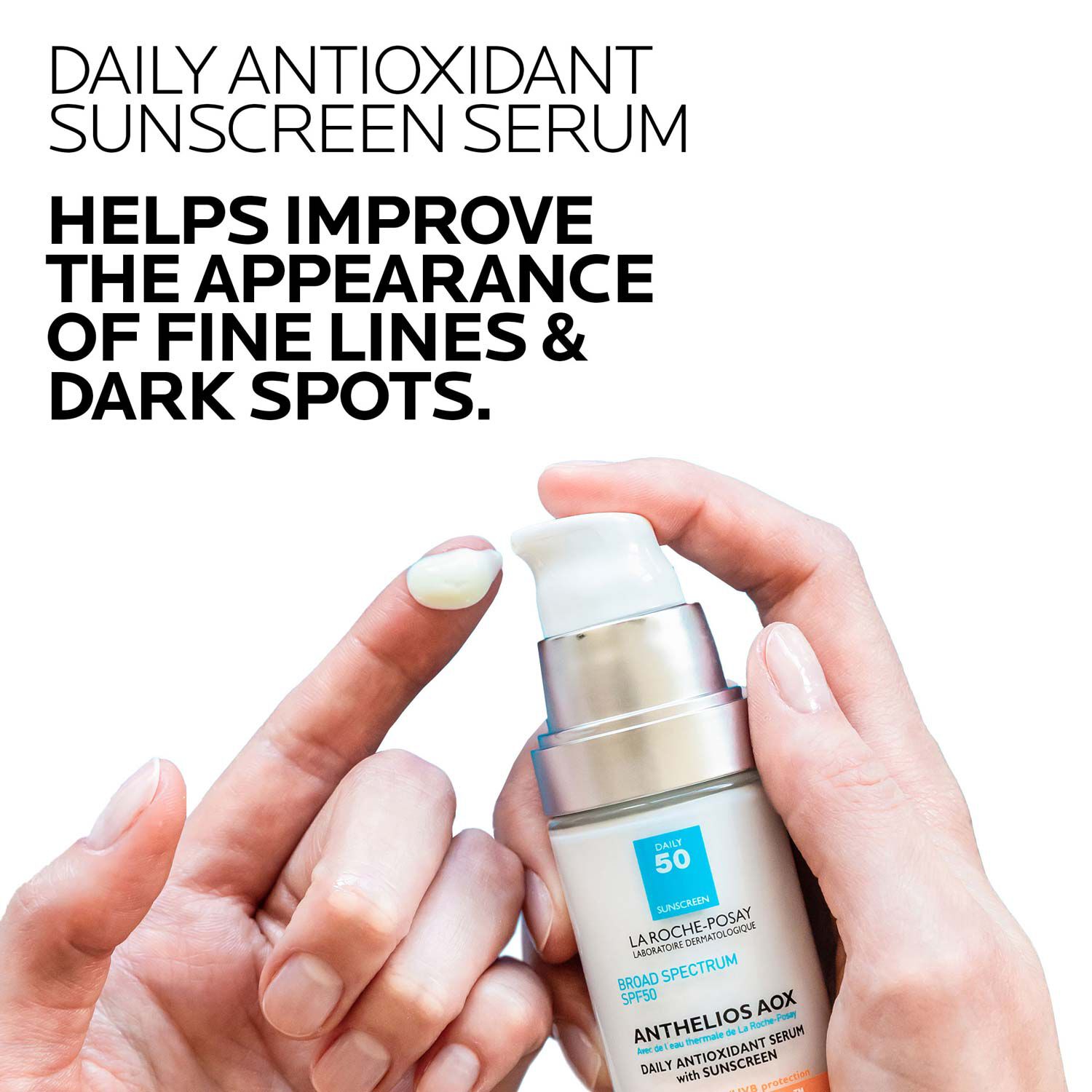 Anthelios AOX Antioxidant Serum with SPF 50 Sunscreen - Image 4
