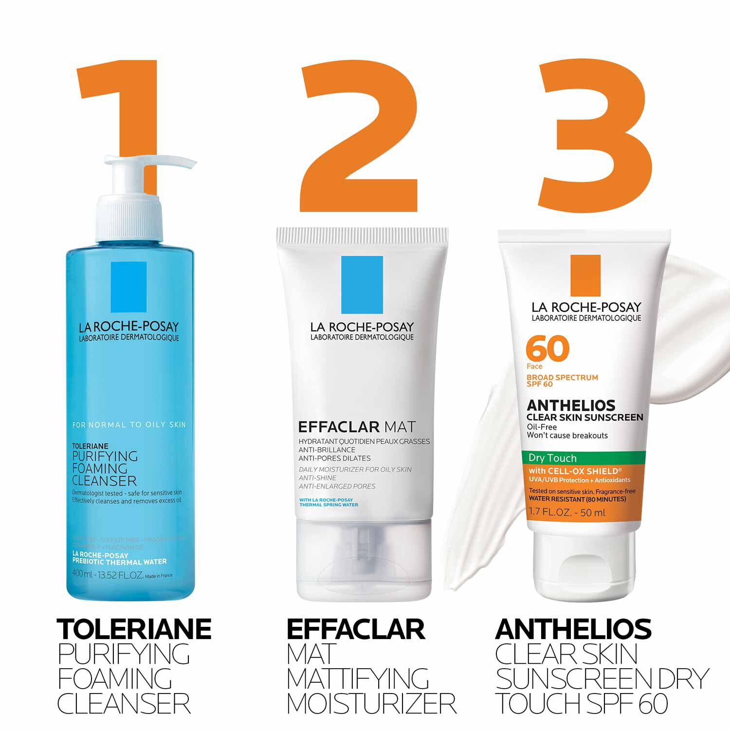 Anthelios Clear Skin Oil Free Sunscreen SPF 60 - Image 4