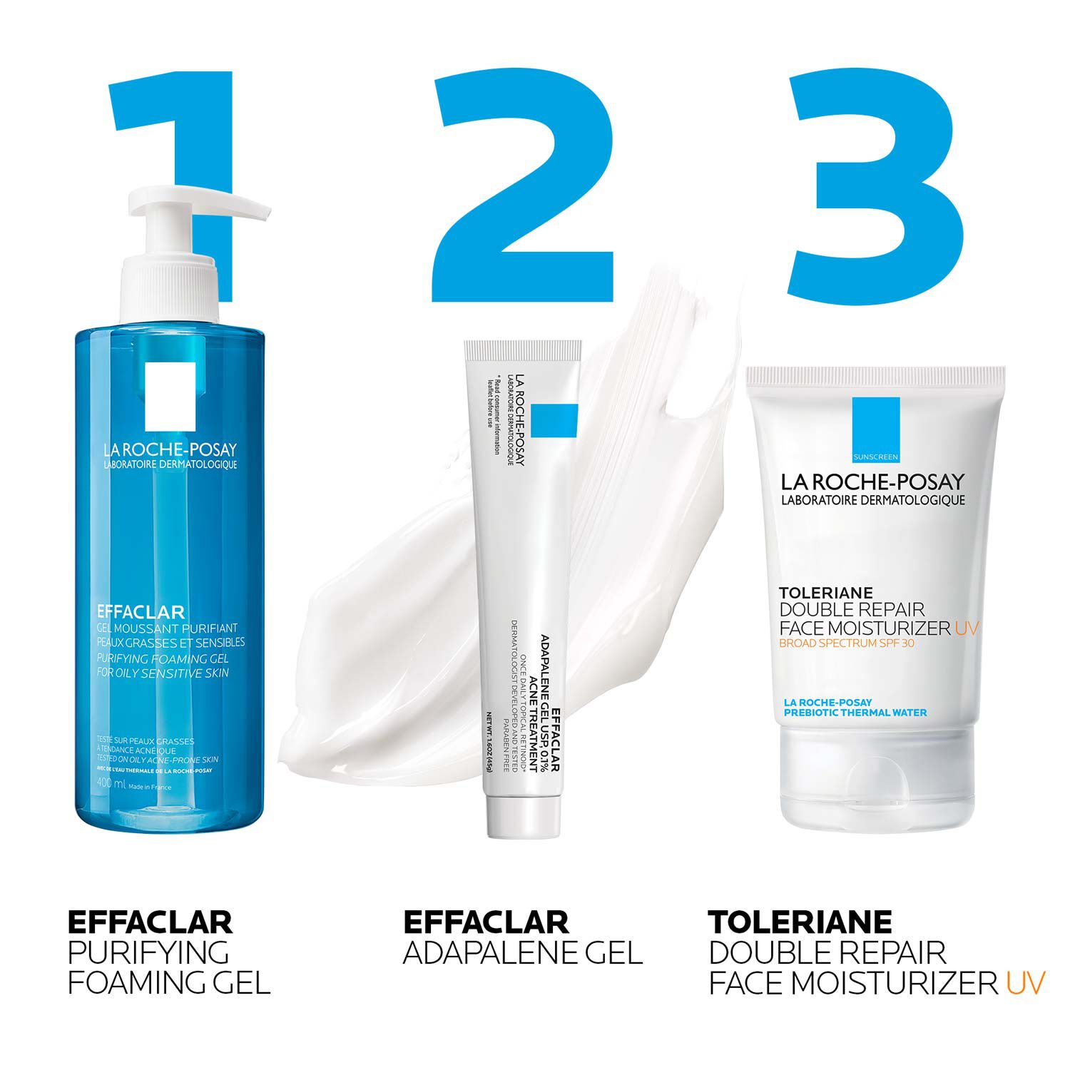 Effaclar Adapalene Gel 0.1% Topical Retinoid For Acne - Image 5