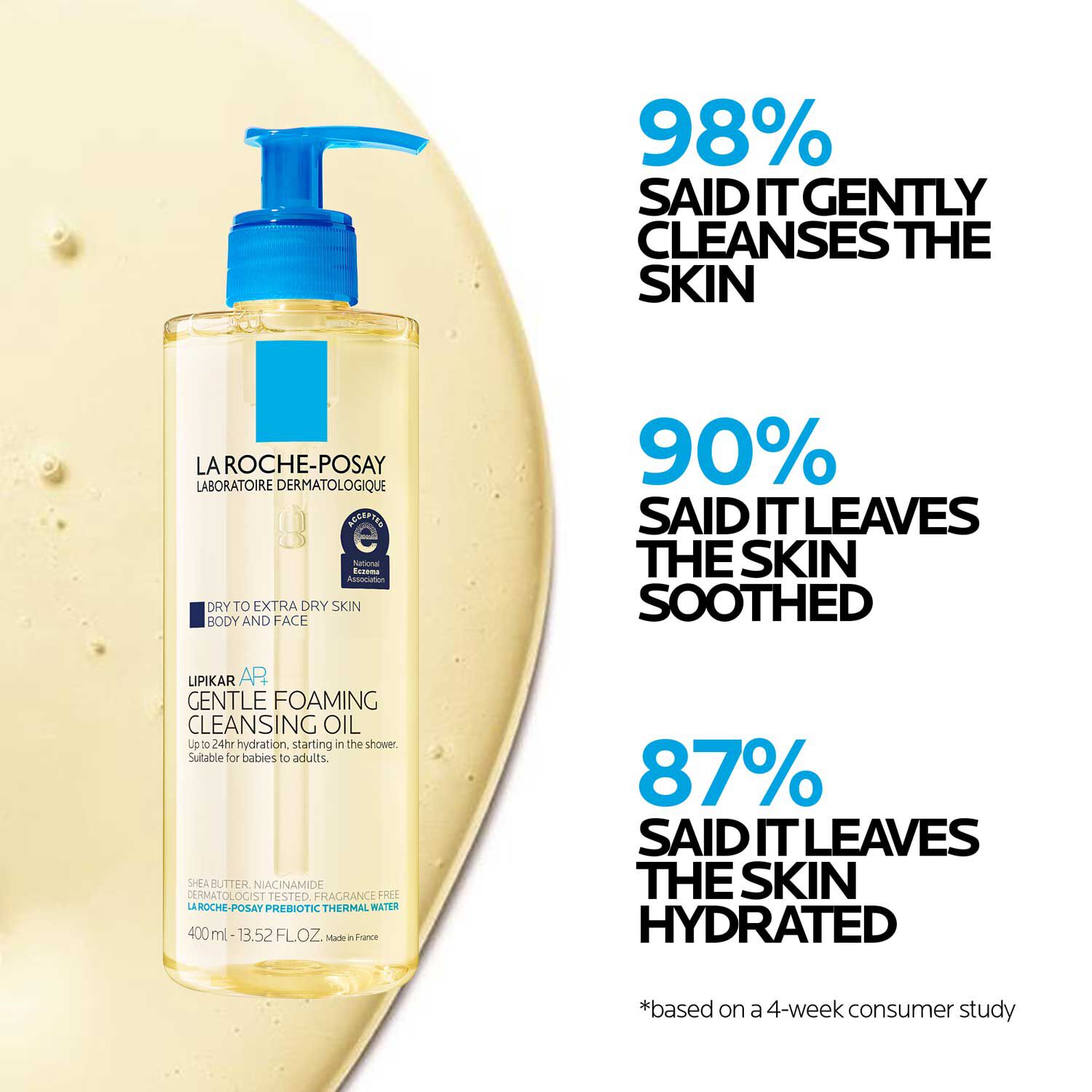 Lipikar AP+ Gentle Foaming Cleansing Oil - Image 4
