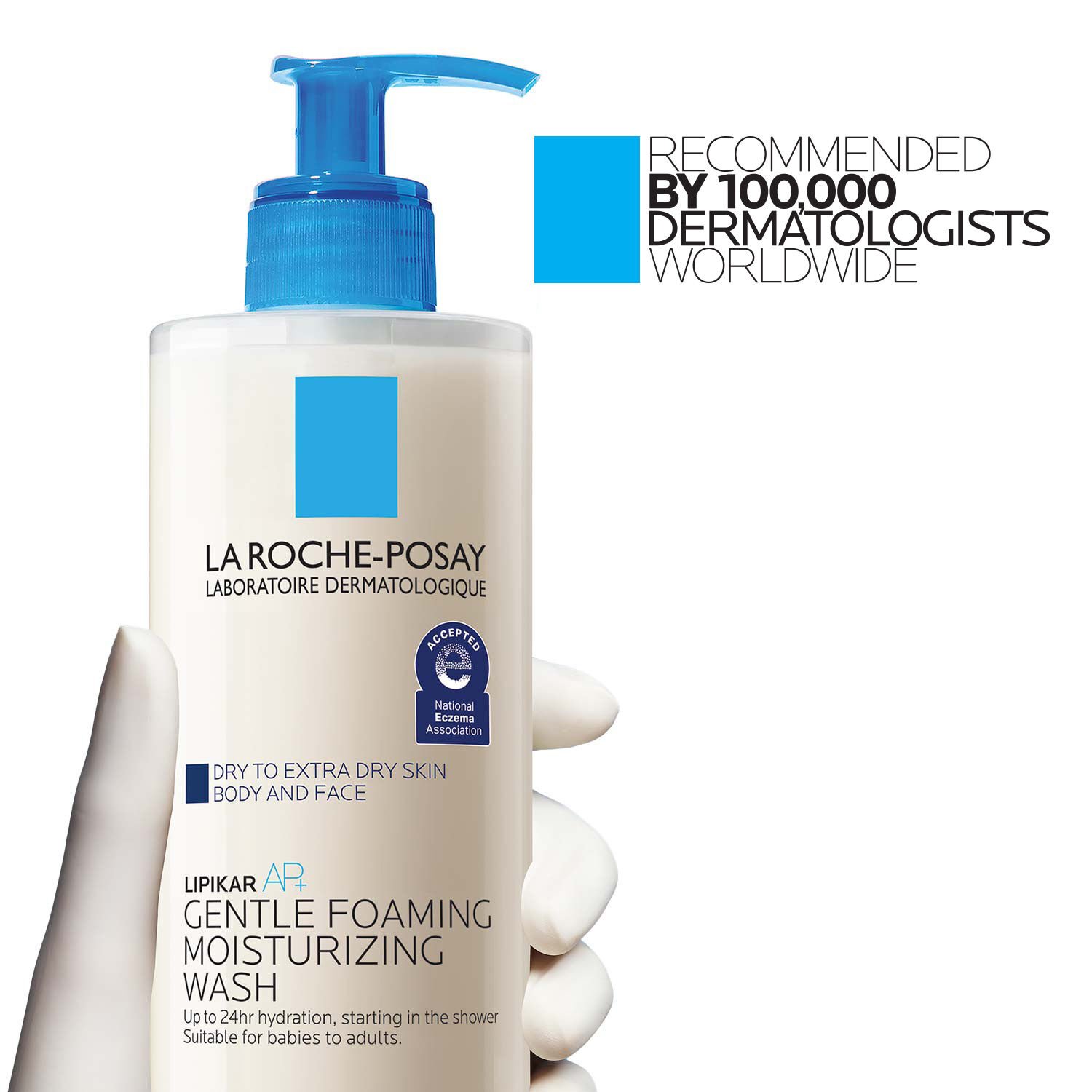 Lipikar Wash AP+ Moisturizing Body & Face Wash - Image 9