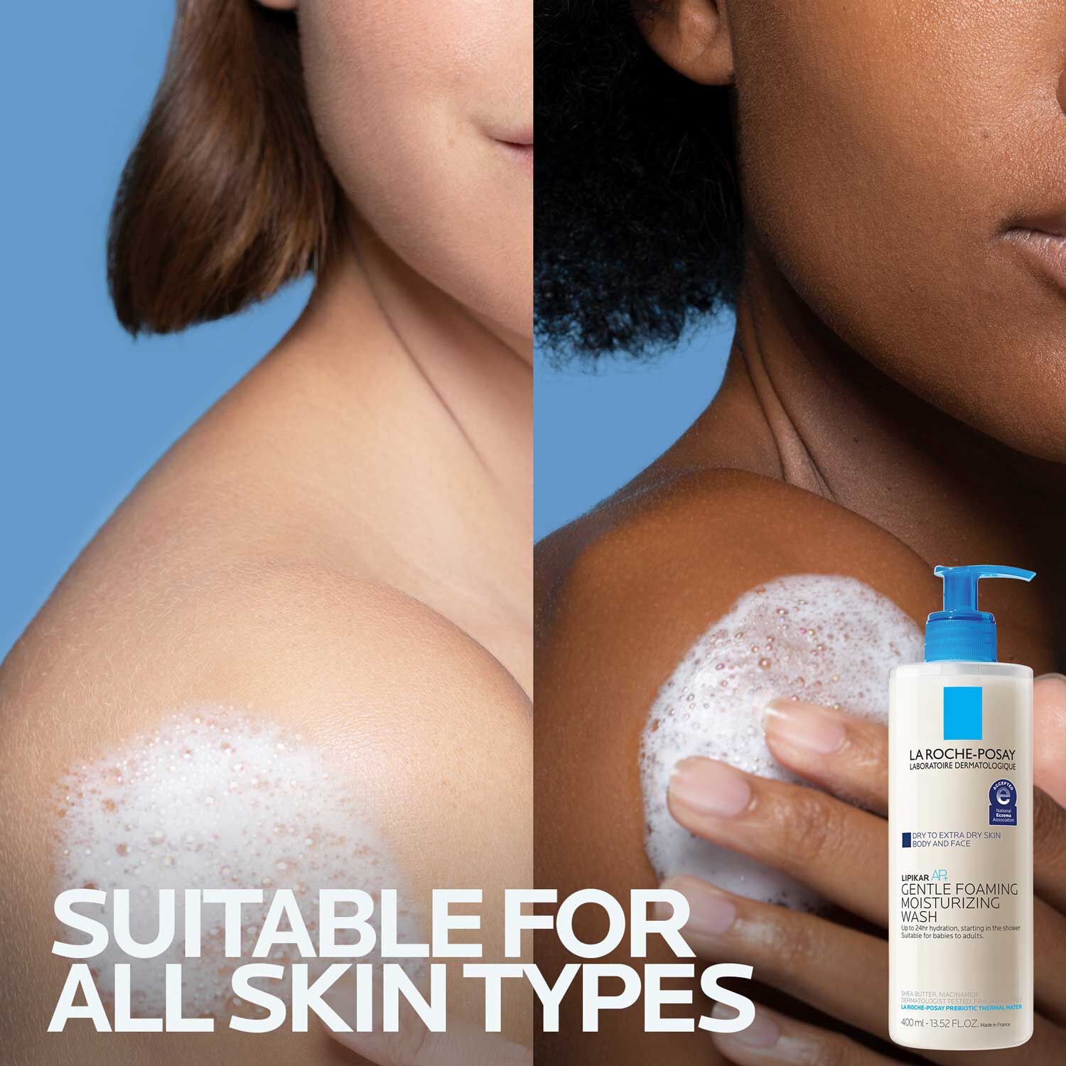 Lipikar Wash AP+ Moisturizing Body & Face Wash - Image 5