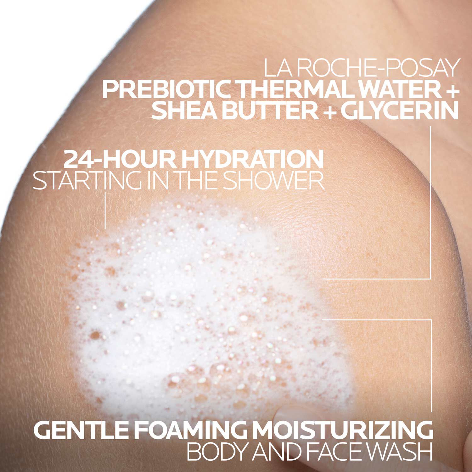 Lipikar Wash AP+ Moisturizing Body & Face Wash - Image 3