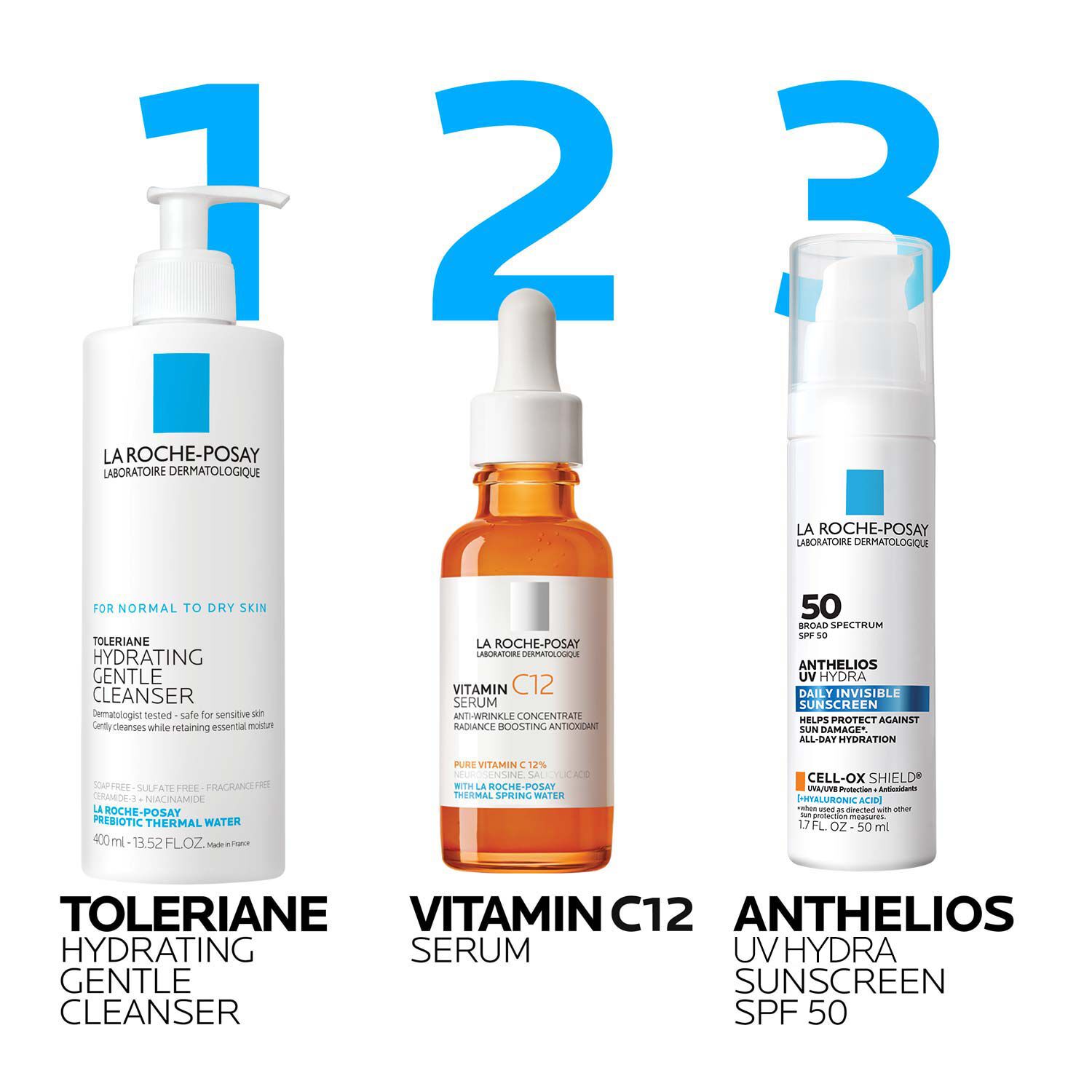 Anthelios UV Hydra Hydrating Face Sunscreen SPF 50 With Hyaluronic Acid - Image 6