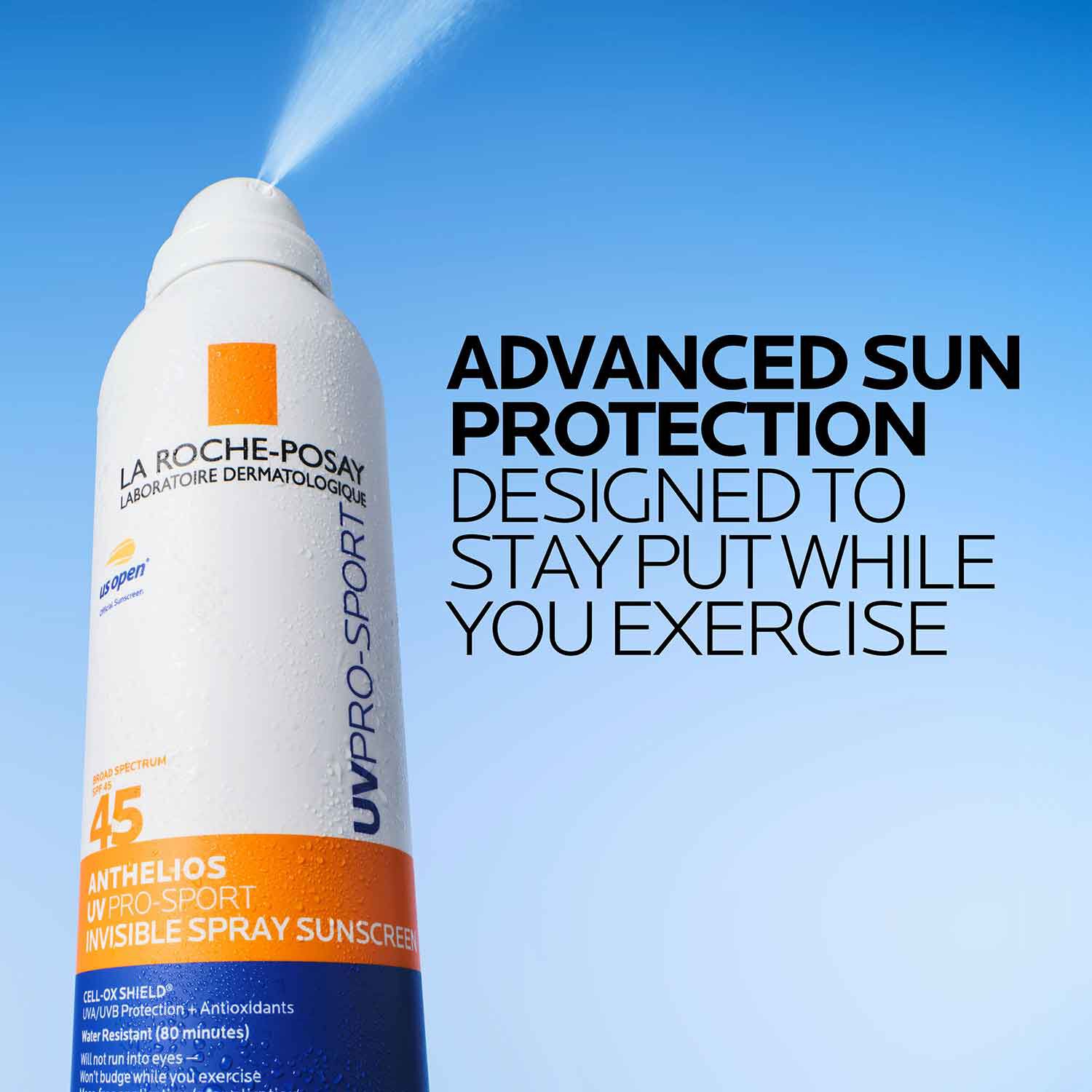 Anthelios UV Pro-Sport Sunscreen Spray SPF 45 - Image 2