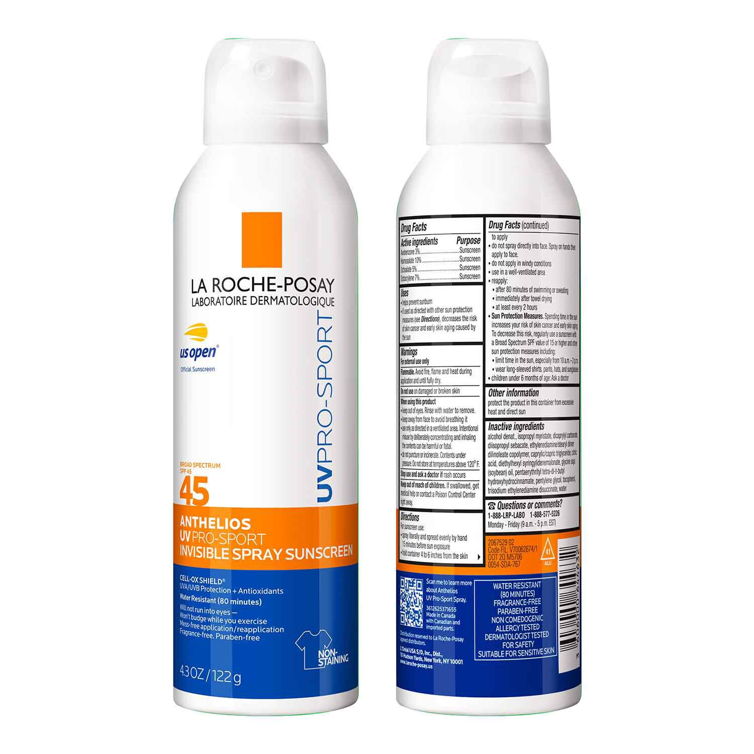 Anthelios UV Pro-Sport Sunscreen Spray SPF 45 - Image 9