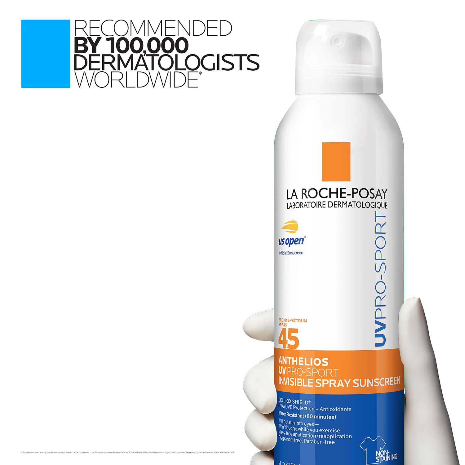Anthelios UV Pro-Sport Sunscreen Spray SPF 45 - Image 8