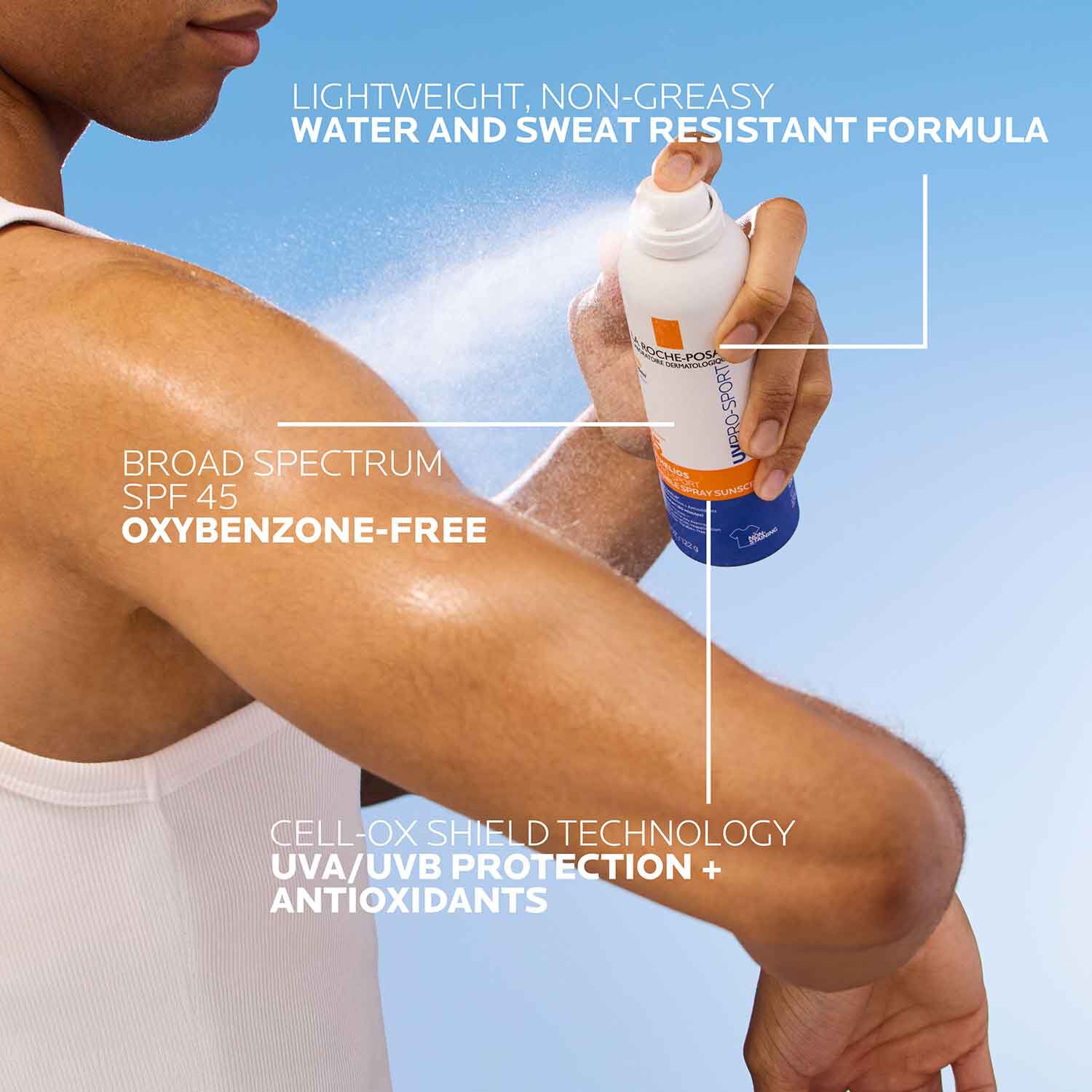 Anthelios UV Pro-Sport Sunscreen Spray SPF 45 - Image 3