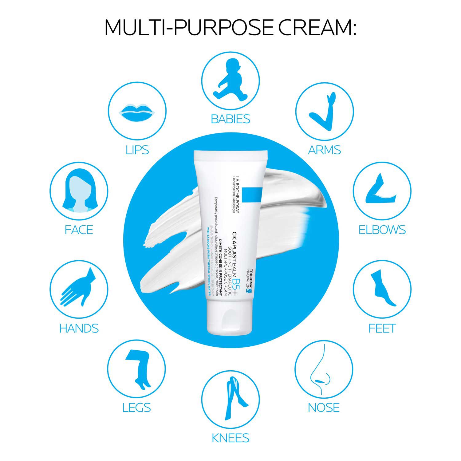 Cicaplast Balm B5+ Soothing Therapeutic Multi-Purpose Cream - Image 5