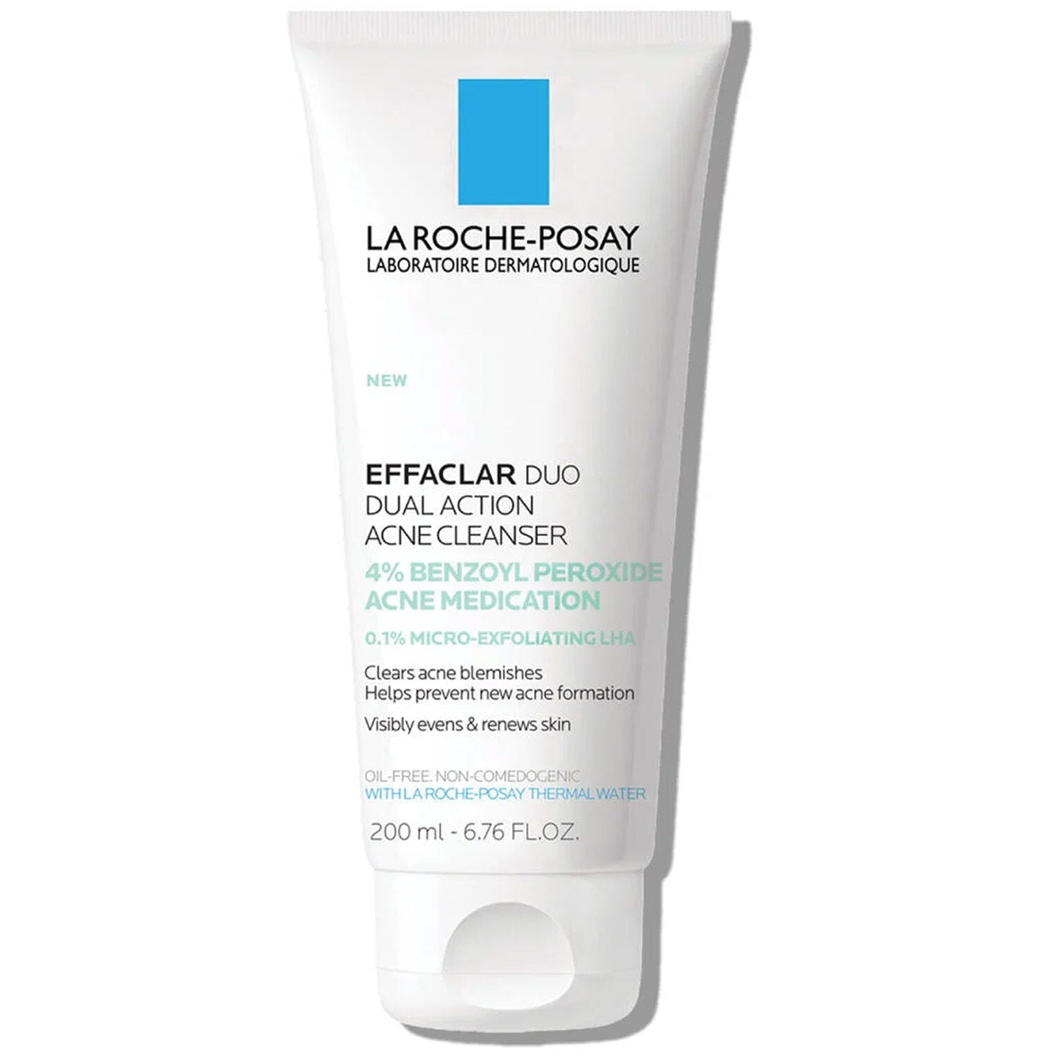 Effaclar Dual Action Acne Face Wash With 4% Benzoyl Peroxide - Image 1