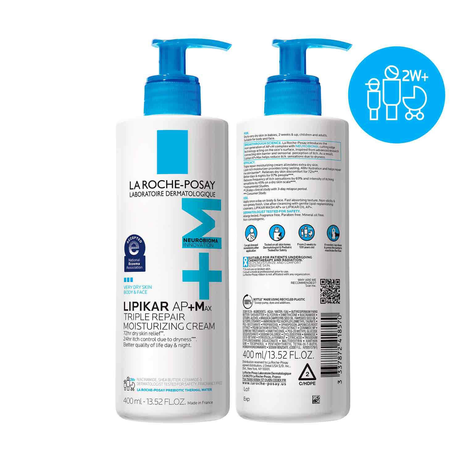 Lipikar AP+MAX Triple Repair Moisturizing Cream - Image 13
