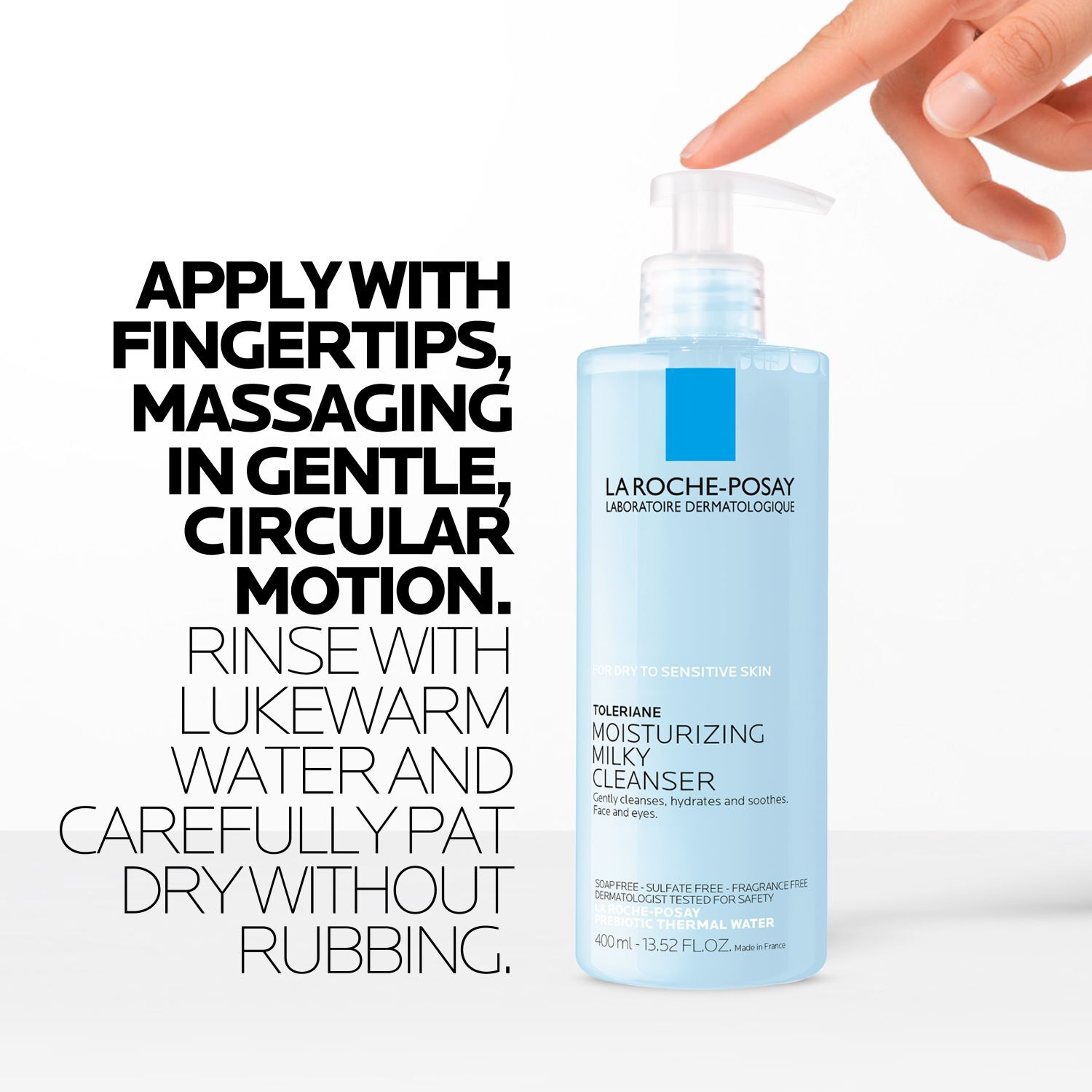 Toleriane Moisturizing Milky Facial Cleanser - Image 9