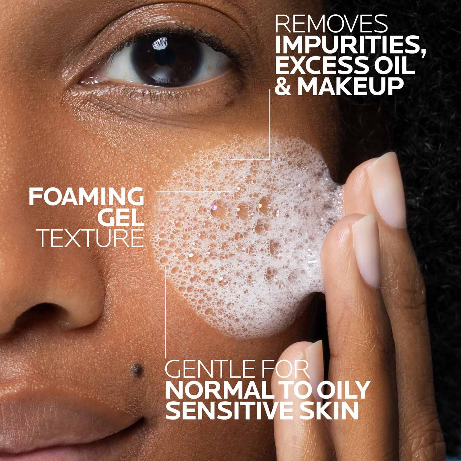 Toleriane Purifying Foaming Face Wash - Image 3
