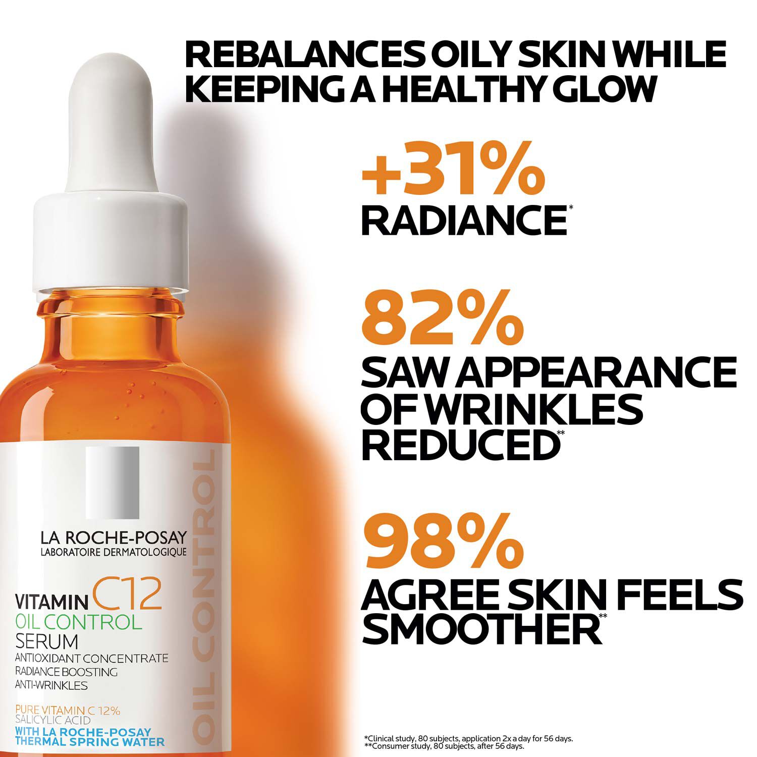 Vitamin C12 Oil Control Serum For Oily Skin - Image 5