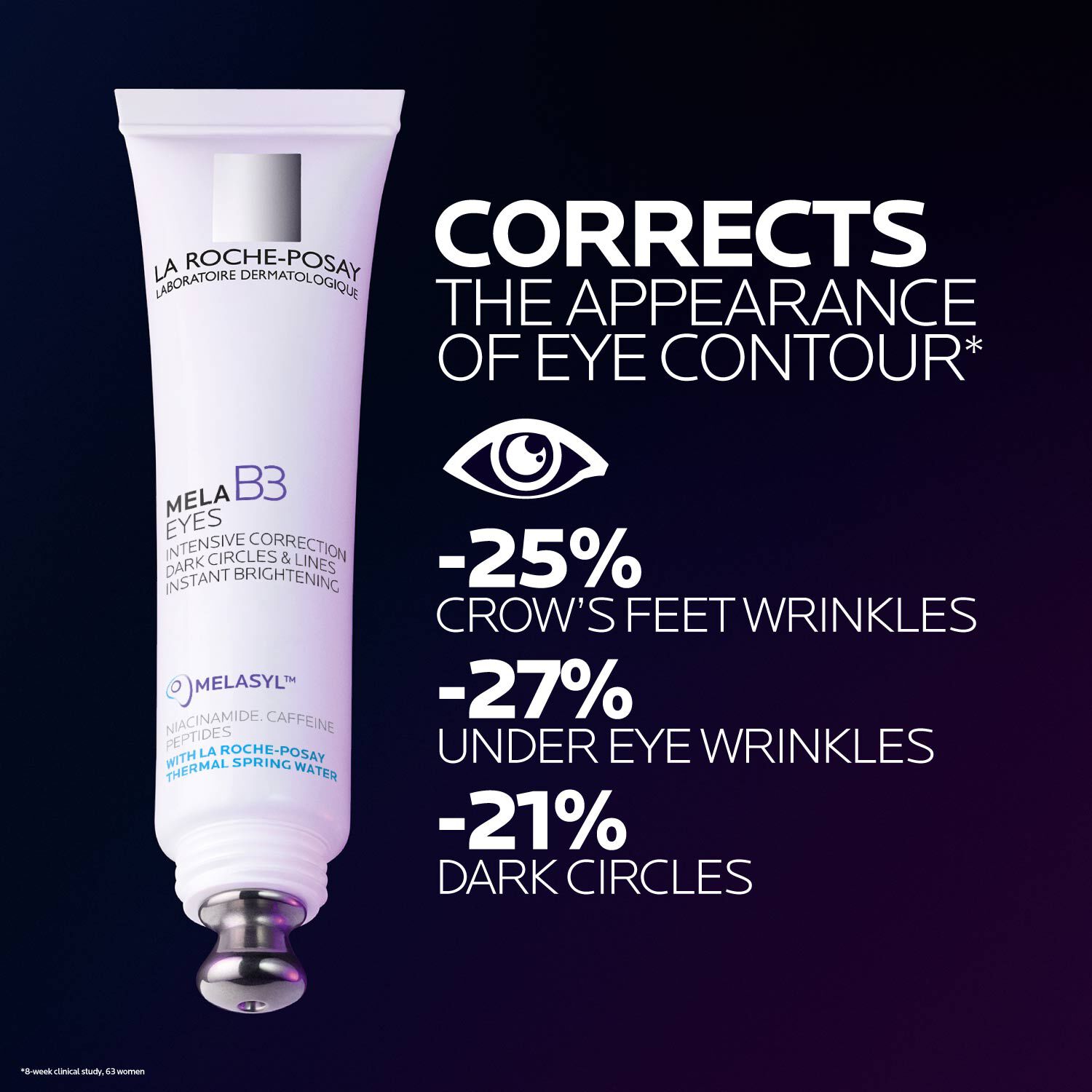Mela B3 Eyes Discoloration Treatment with Melasyl - Image 5
