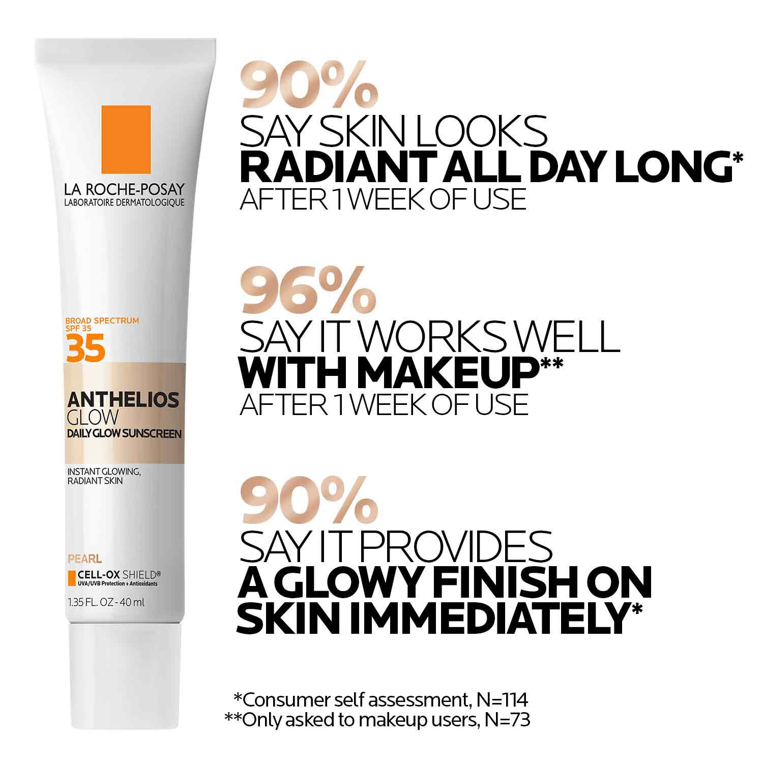 Anthelios Glow Face Sunscreen SPF 35 - Image 4