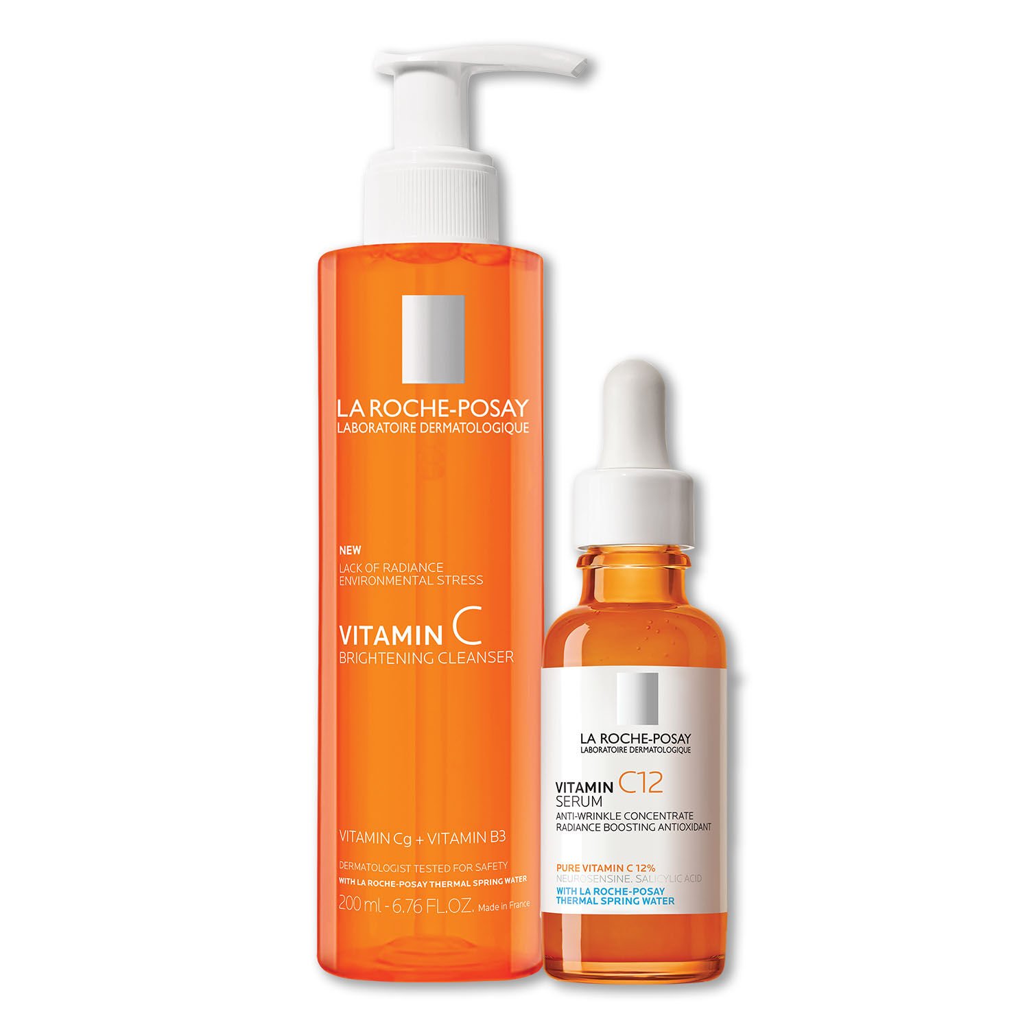 Vitamin C Brightening Cleanser & Vitamin C12 Serum - Image 1