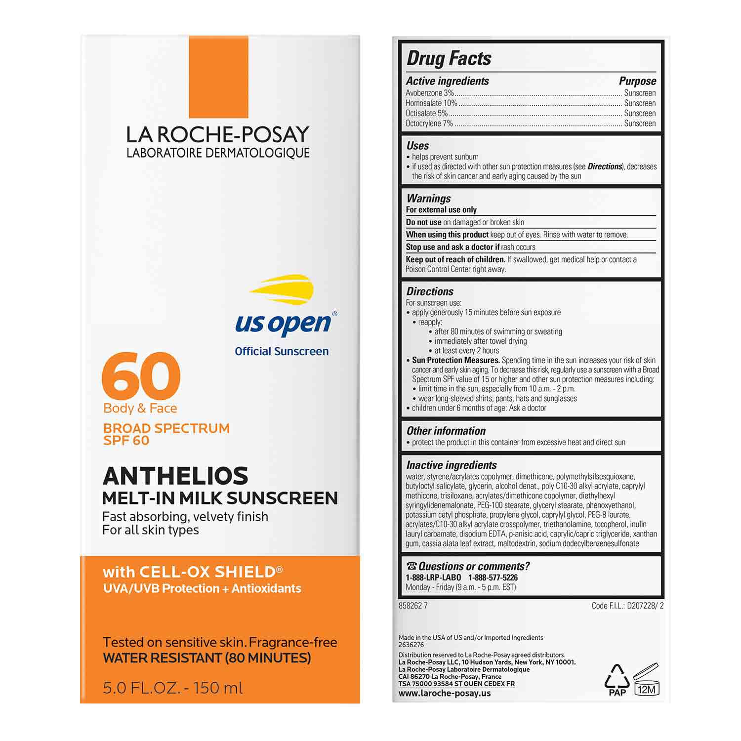 Anthelios Melt-In Milk Sunscreen SPF 60 - Image 8