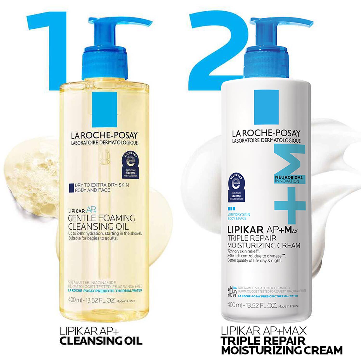 Lipikar AP+ Gentle Foaming Cleansing Oil - Image 8