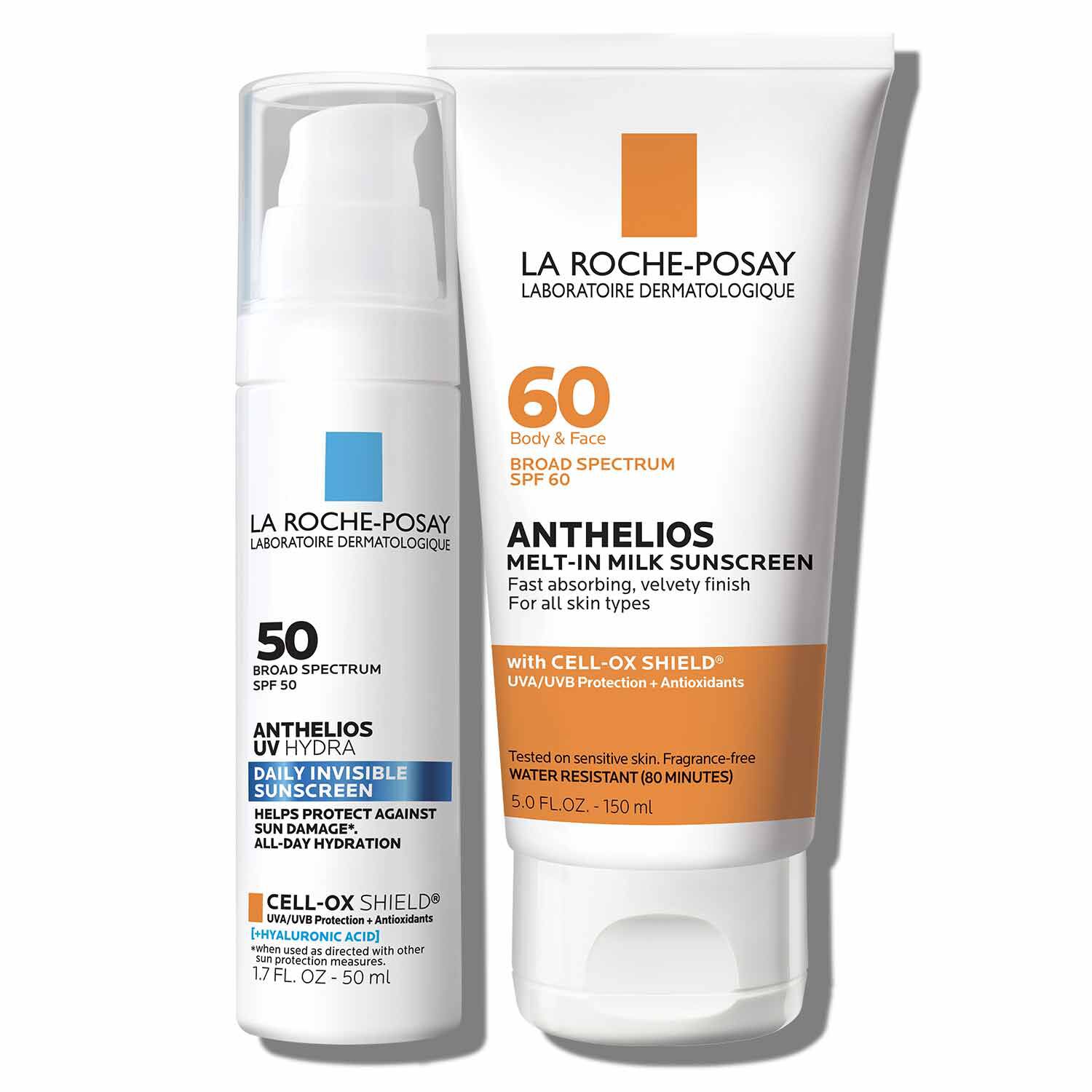 Anthelios UV Hydra SPF 50 & Melt-in Milk SPF 60 Sunscreen Set - Image 1